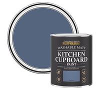 Rust-Oleum Blue Kitchen Cupboard Paint in Matt Finish - Blue River 750ml