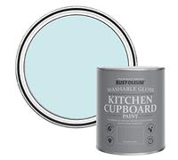 Rust-Oleum Blue Kitchen Cupboard Paint in Gloss Finish - Duck Egg 750ml