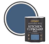 Rust-Oleum Blue Kitchen Cupboard Paint in Matt Finish - Blue Silk 750ml