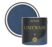 Rust-Oleum Blue Limewash Effect Wall Paint - No.717 2.5L