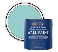 Rust-Oleum Blue Wall and Ceiling Paint in a Chalky Matt Finish - Teal 2.5L