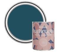 Rust-Oleum Blue Moisture Resistant Bathroom Wood and Cabinet Paint in Matt Finish - Commodore Blue 750ml