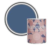 Rust-Oleum Blue Moisture Resistant Bathroom Wood and Cabinet Paint in Matt Finish - INK BLUE 750ML