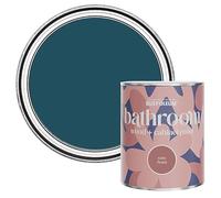 Rust-Oleum Blue Moisture Resistant Bathroom Wood and Cabinet Paint in Satin Finish - COMMODORE BLUE 750ml
