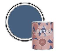 Rust-Oleum Blue Moisture Resistant Bathroom Wood and Cabinet Paint in Satin Finish - Ink Blue 750ml