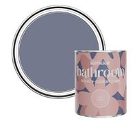 Rust-Oleum Blue Moisture Resistant Bathroom Wood & Cabinet Paint In Matt Finish - Hush 750ml