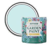 Rust-Oleum Blue Mould-Resistant Garden Paint In Matt Finish - Duck Egg 2.5L