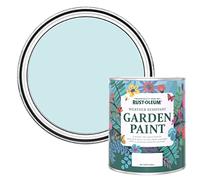 Rust-Oleum Blue Mould Resistant Garden Paint in Matt Finish - Duck Egg 750ml