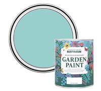 Rust-Oleum Blue Mould Resistant Garden Paint in Matt Finish - Teal 750ml