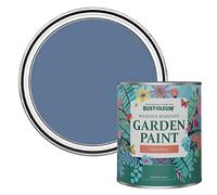 Rust-Oleum Blue Mould-Resistant Garden Paint In Satin Finish - Blue River 750ml