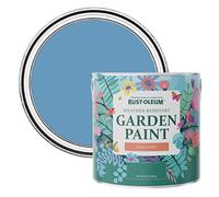 Rust-Oleum Blue Mould-Resistant Garden Paint In Satin Finish - Cornflower Blue 2.5L