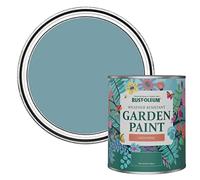 Rust-Oleum Blue Mould-Resistant Garden Paint In Satin Finish - Pacific State 750ml