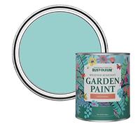 Rust-Oleum Teal Satin Garden Paint 750Ml