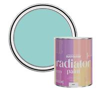 Rust-Oleum Blue Radiator Paint in Matt Finish - Teal 750ml