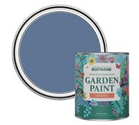 Rust-Oleum Blue Mould-Resistant Garden Paint In Satin Finish - Blue River 750ml