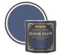 Rust-Oleum Blue Scratch-Resistant Floor Paint in Matt Finish - Ink Blue 2.5L