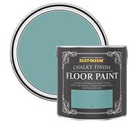 Rust-Oleum Blue Scratch-Proof Floor Paint in Matt Finish - Teal 2.5L