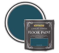 Rust-Oleum Blue Scratch-Resistant Floor Paint in Matt Finish - Commodore Blue 2.5L