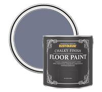 Rust-Oleum Blue Scratch-Resistant Floor Paint in Matt Finish - Hush 2.5L