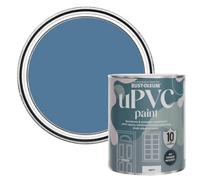 Rust-Oleum Blue uPVC Door and Window Paint in Matt Finish - Blue Silk 750ml