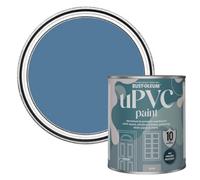 Rust-Oleum Blue Silk Satin Upvc Paint 750Ml