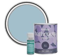 Rust-Oleum Blue Water-Resistant Bathroom Tile Paint in Gloss Finish - Nan's Best China 750ml
