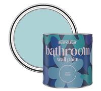 Rust-Oleum Blue Water-Resistant Bathroom Wall & Ceiling Paint - Little Cyclades 2.5L