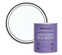 Rust-Oleum Blue Water-Resistant Kitchen Tile Paint in Gloss Finish - Icecap 750ml