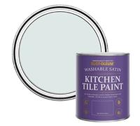 Rust-Oleum Blue water resistant Kitchen Tile Paint in Satin Finish - Marcella 750ml