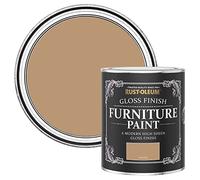 Rust-Oleum Brown Furniture & Skirting Board Paint in Gloss Finish - Fired Clay 750ML