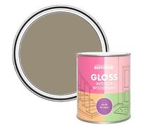Rust-Oleum Brown Interior Wood Paint in Gloss Finish - Café Luxe 750ml