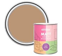 Rust-Oleum Brown Interior Wood Paint in Matt Finish - Fired Clay 750ml