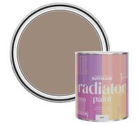 Rust-Oleum Brown Radiator Paint in Matt Finish - Salted Caramel 750ml