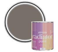Rust-Oleum Brown Heat Resistant Radiator Paint in Matt Finish - Whipped Truffle 750ml, SHDRCT1206, 0.75 Liters