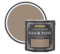 Rust-Oleum Brown Scratch-Proof Floor Paint in Matt Finish - Salted Caramel 2.5L