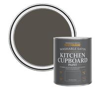 Rust-Oleum Brown Scrubbable Kitchen Cupboard Paint in Satin Finish - Fallow 750ml