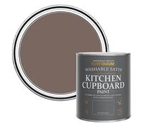 Rust-Oleum Brown Scrubbable Kitchen Cupboard Paint in Satin Finish - River’s Edge 750ml