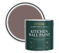 Rust-Oleum Brown Washable Kitchen Wall Paint in Matt Finish - Rivers Edge 2.5L