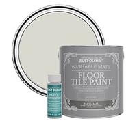 Rust-Oleum Brown Washable Matt Floor Tile Paint - Mocha 2.5L