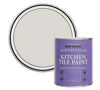 Rust-Oleum Brown Water-Resistant Kitchen Tile Paint in Gloss Finish - Mocha 750ml