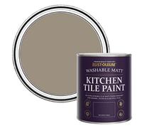 Rust-Oleum Brown water resistant Kitchen Tile Paint in Matt Finish - Cocoa 750ml