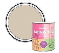 Rust-Oleum Beige Satinwood Interior Wood Paint - Butterscotch 750ml