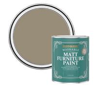 Rust-Oleum Light Brown Furniture & Skirting Board Paint in Matt Finish - Café Luxe 750ml