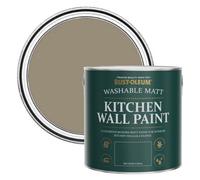 Rust-Oleum Light Brown Washable Kitchen Wall Paint in Matt Finish - Café Luxe 2.5L
