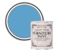 Rust-Oleum Blue Upcycled Furniture Paint in Chalky Finish - Cerulean 750ml