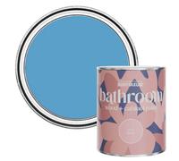 Rust-Oleum Blue Moisture Resistant Bathroom Wood and Cabinet Paint in Matt Finish - CERULEAN 750ML