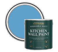 Rust-Oleum Cerulean Matt Kitchen Wall Paint 2.5L