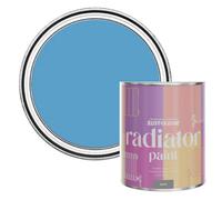 Rust-Oleum Blue Heat Resistant Radiator Paint in Satin Finish - Cerulean 750ml