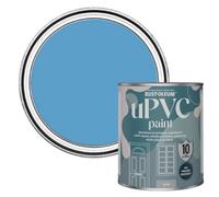 Rust-Oleum Blue uPVC Door and Window Paint In Satin Finish - Cerulean 750ml