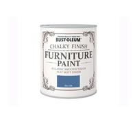 Rust-Oleum Blue Upcycled Furniture Paint in Chalky Finish - Blue Silk 750ml